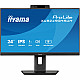 ProLite XUB2490HSUH-B2, LED-Monitor 60.5 cm (24 Zoll), schwarz (matt), FullHD, IPS, Webcam, Mikrofon, USB-Hub, 100Hz Panel