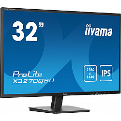 ProLite X3270QSU-B1, LED-Monitor 80 cm (31.5 Zoll), schwarz (matt), WQHD, IPS, HDMI, DP, 100Hz Panel