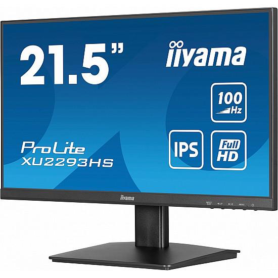 ProLite XU2293HS-B6, LED-Monitor 54.5 cm (21.5 Zoll), schwarz (matt), FullHD, IPS, HDMI, DP, 100Hz Panel