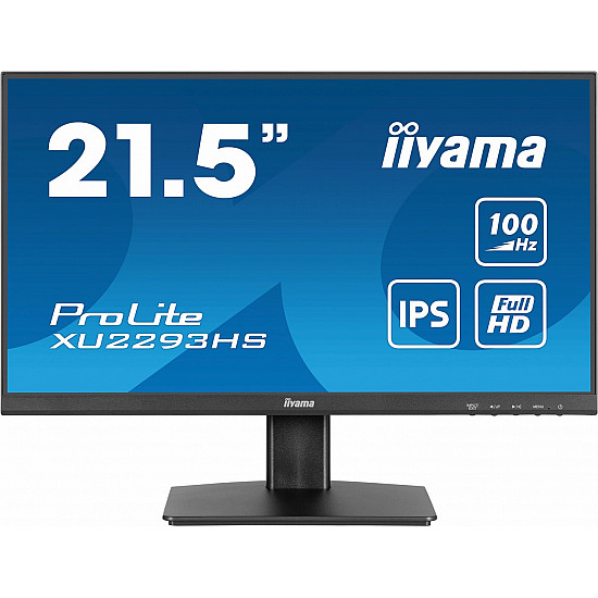 ProLite XU2293HS-B6, LED-Monitor 54.5 cm (21.5 Zoll), schwarz (matt), FullHD, IPS, HDMI, DP, 100Hz Panel