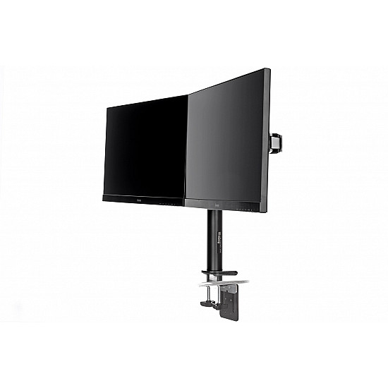 Z Iiyama DS1002C-B1 Dual-Monitor Klemmhalterung 75x75 / 100x100 VESA