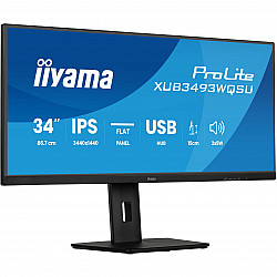 ProLite XUB3493WQSU-B6, LED-Monitor 86.7 cm (34 Zoll), schwarz (matt), QHD, IPS, 120 Hz, HDMI, 120Hz Panel