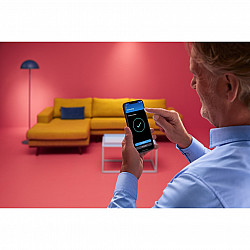 IMAGEO 3x einstellbarer Spot runde Platte, LED-Leuchte schwarz