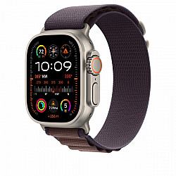 Apple Alpine Loop Armband, Indigo, 42 (Series 1/2/3)/44/45/46/49mm, MT5Q3ZM/A