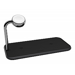 Zens Akcesoria Dual+Watch Alu Wless Charger Black