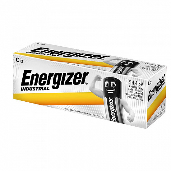 ENERGIZER BATTERY INDUSTRIAL PRO LR14 C R14 1.5V 12PCS