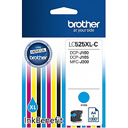 BROTHER LC525XLC Brother LC525XLC Cartus cyan ptr DCPJ100/ DCPJ105/ MFCJ200 - 1.300 pagini