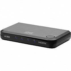 Intelligenter HDMI-Switch SV1632 4K, HDMI Switch schwarz, Full-HD HDMI Umschalter