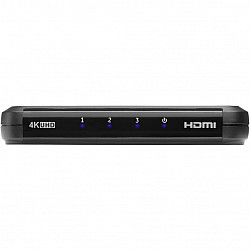Intelligenter HDMI-Switch SV1632 4K, HDMI Switch schwarz, Full-HD HDMI Umschalter
