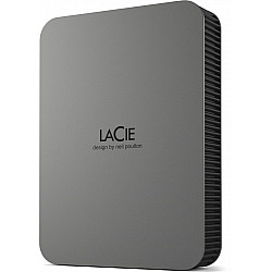 Išorinis HDD LACIE Mobile Drive Secure STLR5000400 5TB USB-C USB 3.2 Space Gray
