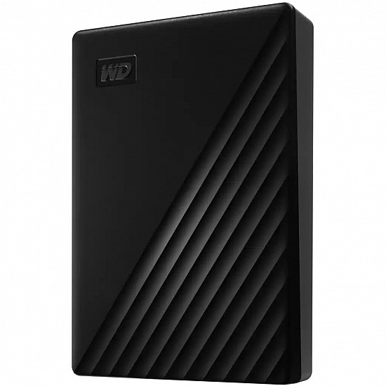 WD My Passport išorinis kietasis diskas su 6 TB, USB 3.2 Gen 1, juodas 2025
