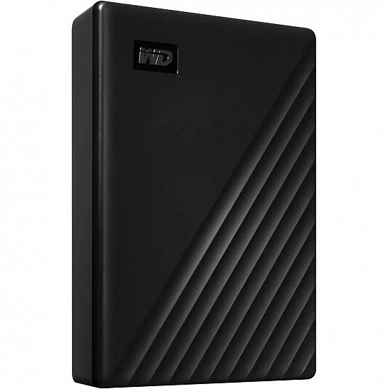 WD My Passport išorinis kietasis diskas su 6 TB, USB 3.2 Gen 1, juodas 2025