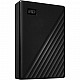 WD My Passport išorinis kietasis diskas su 6 TB, USB 3.2 Gen 1, juodas 2025