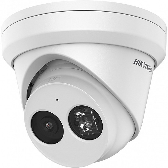 1/3 Inch Network Fixed Dome - Day/Night - 2688x1520 30fps - 2.8mm - WDR - Audio - IP67 - white