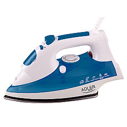 Adler AD 5022 Dry & Steam iron Ceramic soleplate Purple, 2200 W
