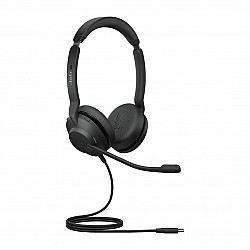 23189-989-879, wired, office call centre, 20 - 20000 Hz, 125 g, headphones, black