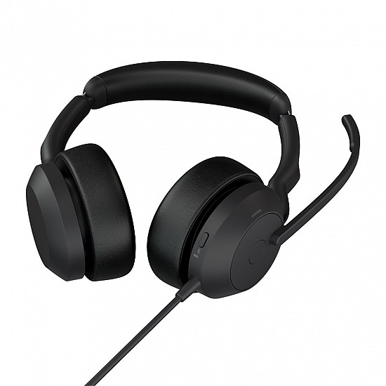 25089-989-999, wired, 20 - 20000 Hz, office call centre, 148.9 g, headphones, black
