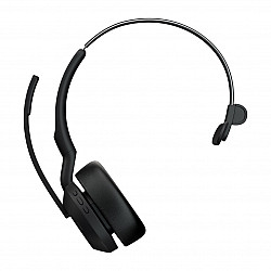 25599-889-989, Wired and wireless, Office call centre, 20 - 20000 Hz, 79 g, Headphones, Black