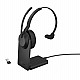 25599-889-989, Wired and wireless, Office call centre, 20 - 20000 Hz, 79 g, Headphones, Black