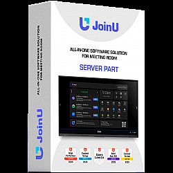 JoinU all in one Software for meeting room, server license, 1 year
