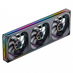 Jonsbo ZA-360 Fan, PWM, ARGB - 360mm, black