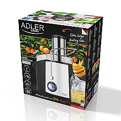 Adler Juicer AD 4128 Type Juicer maker Matt Black/White 1000 W Number of speeds 2