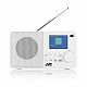 JVC DAB Radio RA-E611W-DAB White