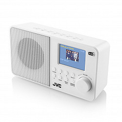 JVC DAB Radio RA-E611W-DAB White