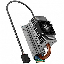 Cooling unit SSD M.2 swivelling