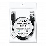 Club3D DisplayPort-Kabel 1.4 HBR3 32.4Gb/s 2m 8K60Hz St/St Polybeutel