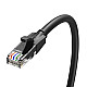 Kabel sieciowy UTP CAT6 Vention IBEBL RJ45 Ethernet 1000Mbps 10m czarny