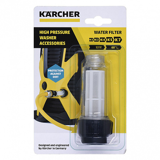 Water filter - for high-pressure cleaners