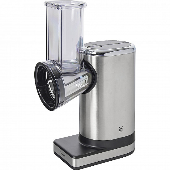 KÜCHENminis Gemüseschneider Salat-to-go, Zerkleinerer edelstahl/schwarz, 150 Watt