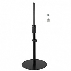 A1010 Telescopic desk stand, ceiling-mounted, black, desk bench, W2000