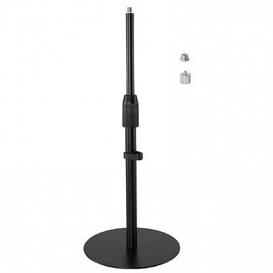 A1010 Telescopic desk stand, ceiling-mounted, black, desk bench, W2000