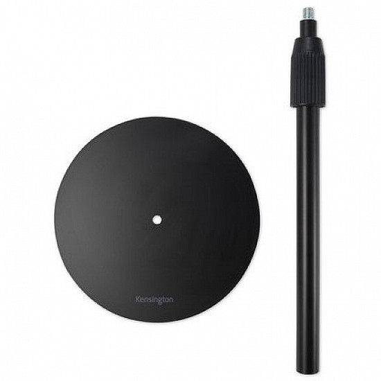 A1010 Telescopic desk stand, ceiling-mounted, black, desk bench, W2000