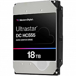Vidinis kietasis diskas Western Digital Ultrastar DC HC555 18TB 7200RPM 512MB 3.5 SATA III