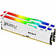Kingston FURY Beast operatyvinė atmintis su RGB, 5600MT/s CL36 balta 2025