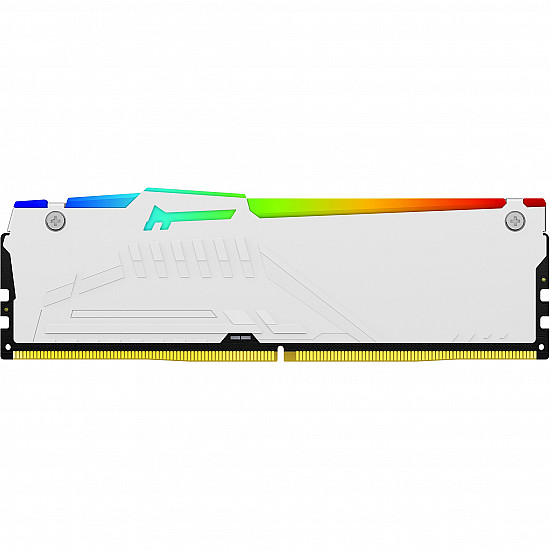 Kingston FURY Beast operatyvinė atmintis su RGB, 5600MT/s CL36 balta 2025