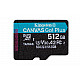 Canvas Go Plus flash memory card (microSDXC to SD adapter included) 512 GB A2 Video Class V30 UHS-I