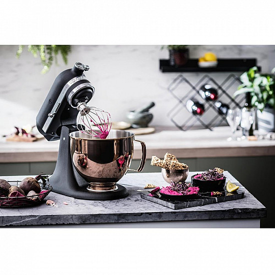 Kitchenaid 5KSM185PSEBK 4,8l Kchenmaschine, Trffel schwarz