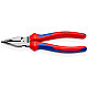 08 22 185, needle nose pliers, 1.3 cm, 61 HRC, blue, red, 55 mm, 185 mm