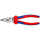 08 22 185, needle nose pliers, 1.3 cm, 61 HRC, blue, red, 55 mm, 185 mm