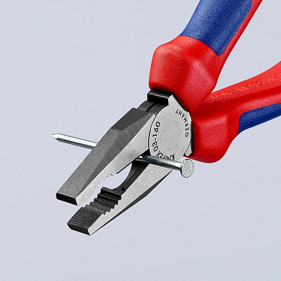 03 02 160 - Pliers - steel - plastic - blue - red - 160 mm - 223 g