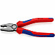 03 02 200 - Pliers - 1.6 cm - steel - vinyl - blue - red - 200 mm