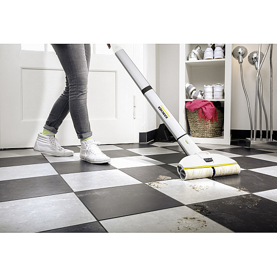 Vacuum Cleaner KARCHER Electric wiping mop EWM 2 Cordless White Weight 2.4 kg 1.056-310.0