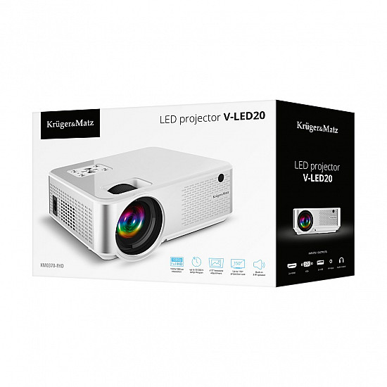 Kruger & Matz V-LED20 projector LED FullHD 1080p (1920x1080)