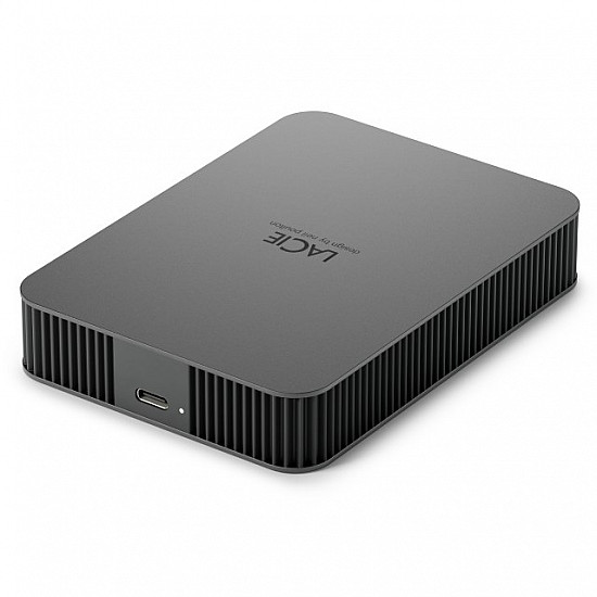 LACIE Mobile Drive Secure išorinis HDD su 4TB, USB-C USB 3.2 2025