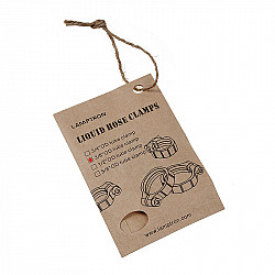 Lamptron 10 mm Schlauchschelle - silver