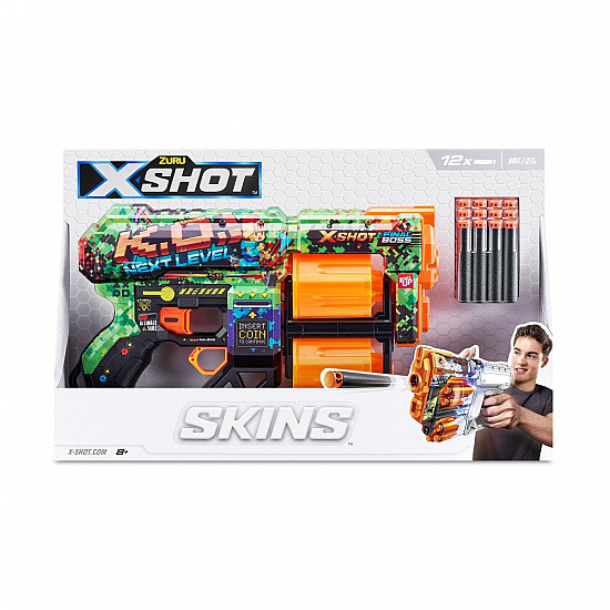 ZURU X-Shot Skins - Dread KO, dart blaster